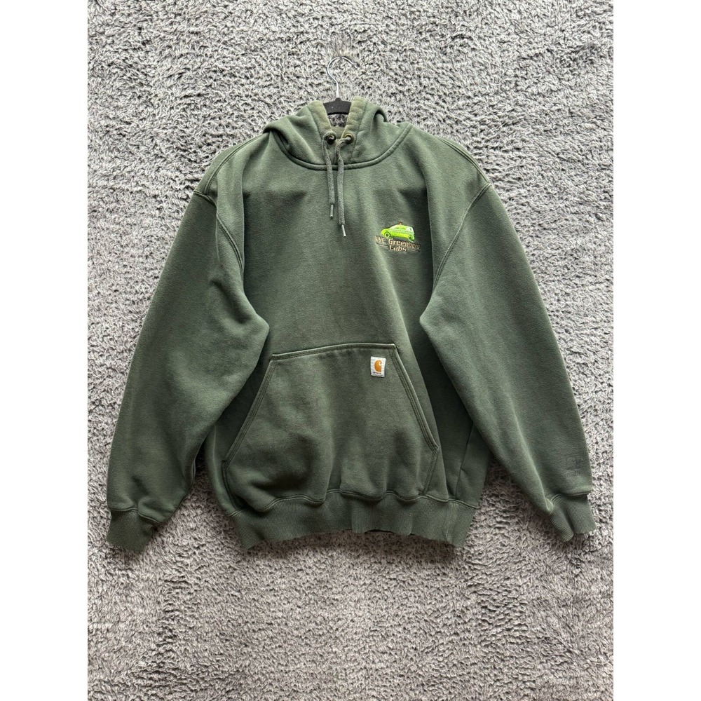 Carhartt Men's NYC‎ Greenhorn Cabs Logo Hooded Sweatshirt Size L